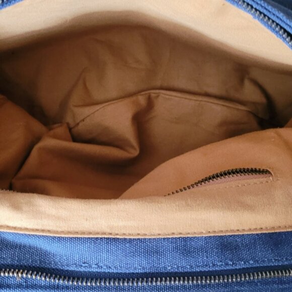 New Denim Laptop Courier Bag - Picture 2 of 4